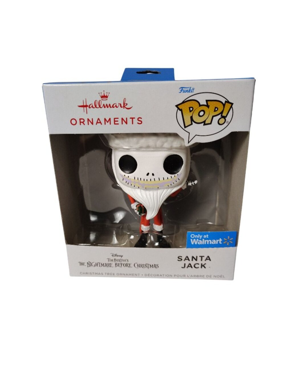 Hallmark Funko Pop! Santa Jack Ornament From The Nightmare Before Christmas